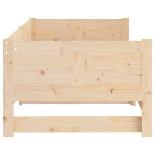 Dnevni krevet na izvlačenje masivna borovina 2x(80x200) cm - Prirodna 80 x 200 cm Cijena