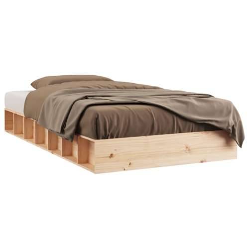 Okvir za krevet 140x190 cm od masivnog drva - Prirodna 140 x 190 cm Cijena