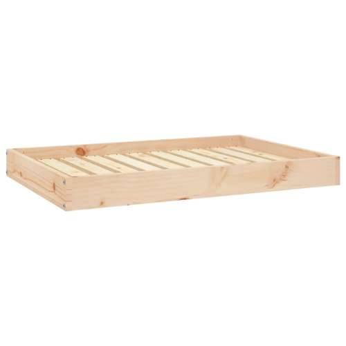 Krevet za pse 91,5 x 64 x 9 cm od masivne borovine - Prirodna 91.5 x 64 x 9 cm Cijena