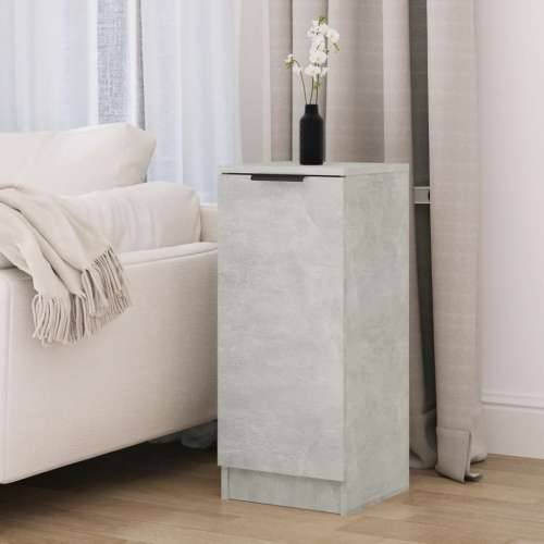 Komoda siva boja betona 30 x 30 x 70 cm od konstruiranog drva - Beton siva 1 Cijena
