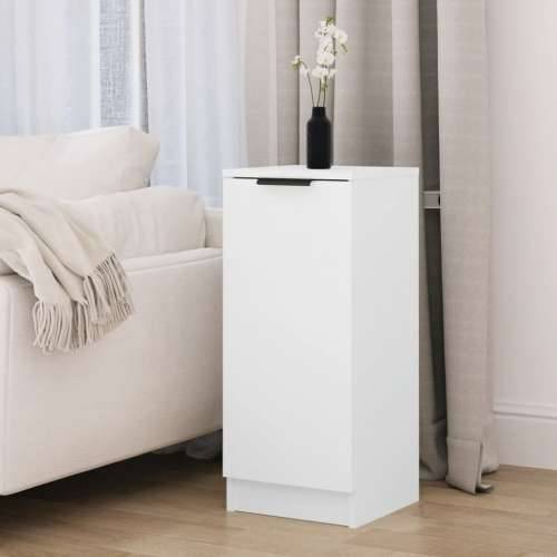Komode bijele 30 x 30 x 70 cm od konstruiranog drva - Bijela 1 Cijena