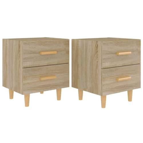 Noćni ormarići 2 kom boja hrasta sonome 40 x 35 x 47,5 cm - sonoma hrast 2 Cijena