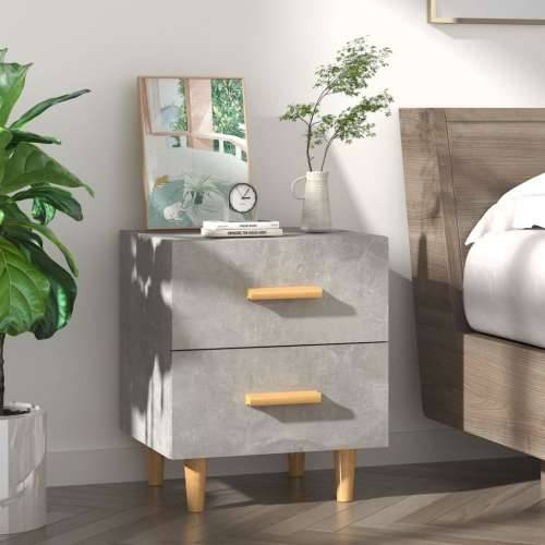 Noćni ormarić siva boja betona 40 x 35 x 47,5 cm - Beton siva 1 Cijena