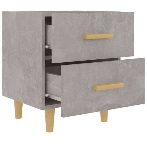 Noćni ormarić siva boja betona 40 x 35 x 47,5 cm - Beton siva 1 Cijena