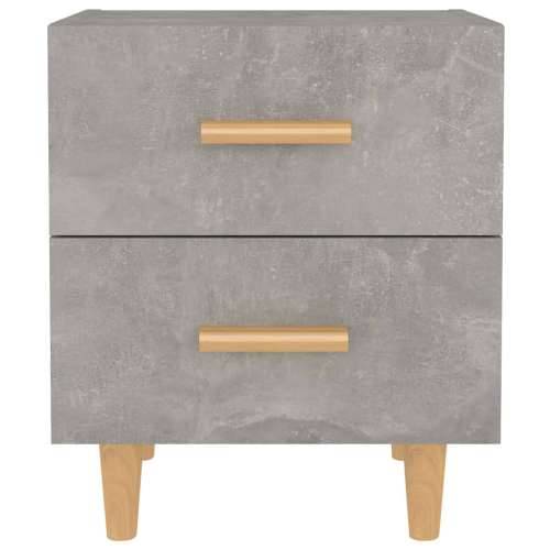Noćni ormarići 2 kom siva boja betona 40 x 35 x 47,5 cm - Beton siva 2 Cijena