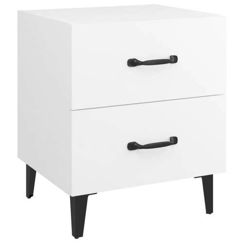 Noćni ormarići 2 kom bijeli 40 x 35 x 47,5 cm - Bijela 2 Cijena