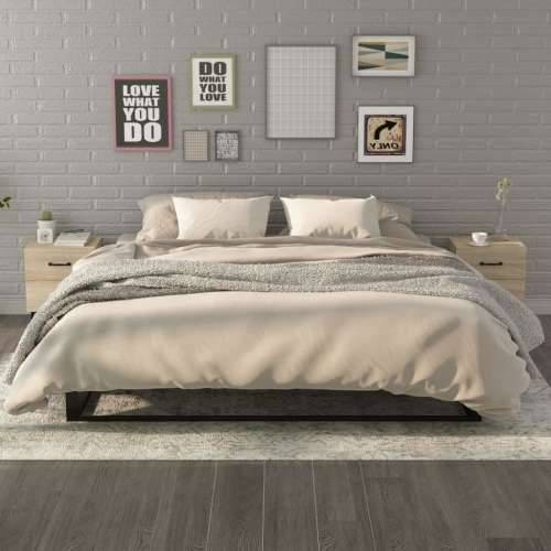 Noćni ormarići 2 kom boja hrasta sonome 40 x 35 x 47,5 cm - sonoma hrast 2 Cijena