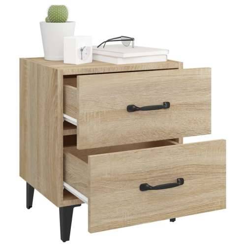 Noćni ormarići 2 kom boja hrasta sonome 40 x 35 x 47,5 cm - sonoma hrast 2 Cijena