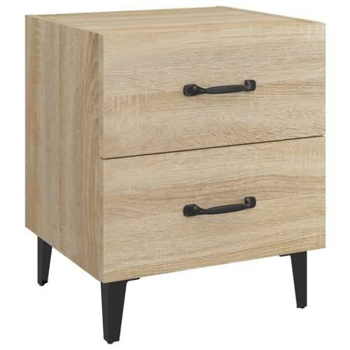 Noćni ormarići 2 kom boja hrasta sonome 40 x 35 x 47,5 cm - sonoma hrast 2 Cijena