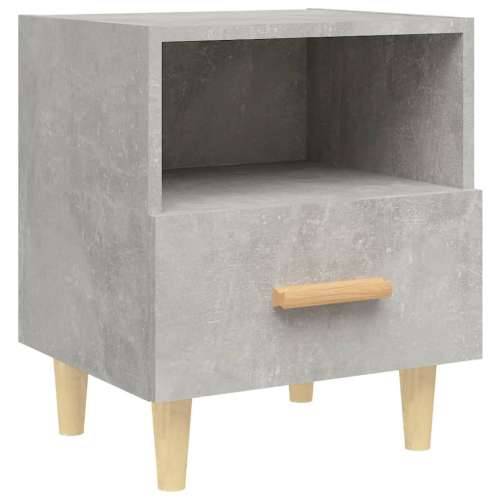 Noćni ormarići 2 kom siva boja betona 40 x 35 x 47 cm - Beton siva 2 Cijena
