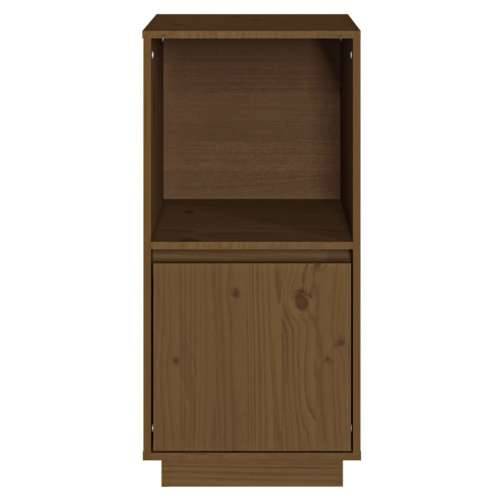 Komoda smeđa boja meda 38x35x80 cm od masivne borovine - boja meda 1 Cijena
