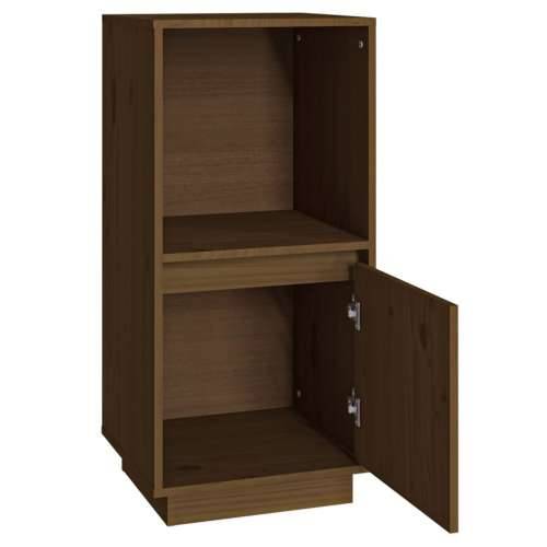 Komoda smeđa boja meda 38x35x80 cm od masivne borovine - boja meda 1 Cijena