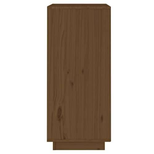 Komoda smeđa boja meda 38x35x80 cm od masivne borovine - boja meda 1 Cijena