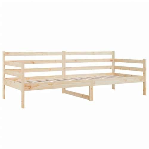 Dnevni krevet bez madraca 90 x 190 cm od masivne borovine - Prirodna 90 x 190 cm Cijena