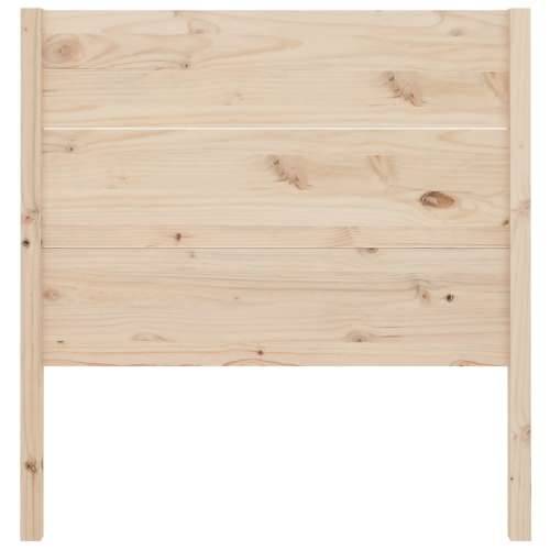 Uzglavlje 96 x 4 x 100 cm od masivne borovine - Prirodna 96 x 100 cm 1 Cijena
