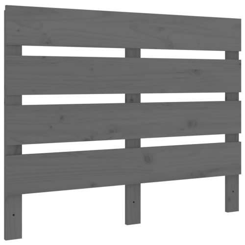 Uzglavlje sivo 100 x 3 x 80 cm od masivne borovine - Siva 100 x 80 cm 1 Cijena