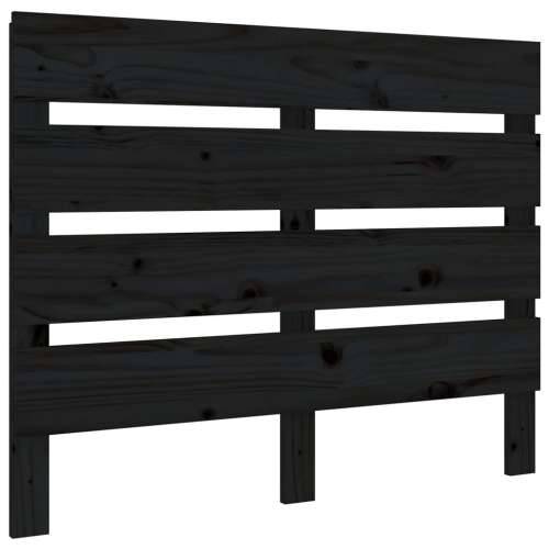 Uzglavlje crno 100 x 3 x 80 cm od masivne borovine - Crna 100 x 80 cm 1 Cijena