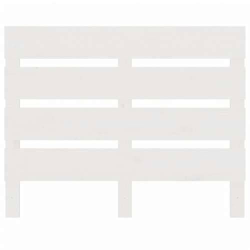 Uzglavlje bijelo 75 x 3 x 80 cm od masivne borovine - Bijela 75 x 80 cm 1 Cijena
