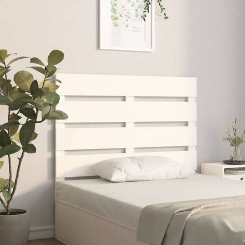 Uzglavlje bijelo 75 x 3 x 80 cm od masivne borovine - Bijela 75 x 80 cm 1 Cijena