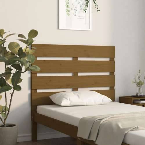 Uzglavlje smeđa boja meda 75 x 3 x 80 cm od masivne borovine - boja meda 75 x 80 cm 1 Cijena