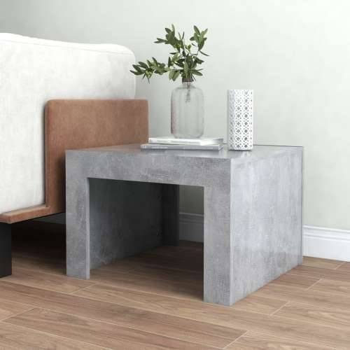 Stolić za kavu siva boja betona 50x50x35 cm konstruirano drvo - Beton siva 50 x 50 x 35 cm 1 Cijena