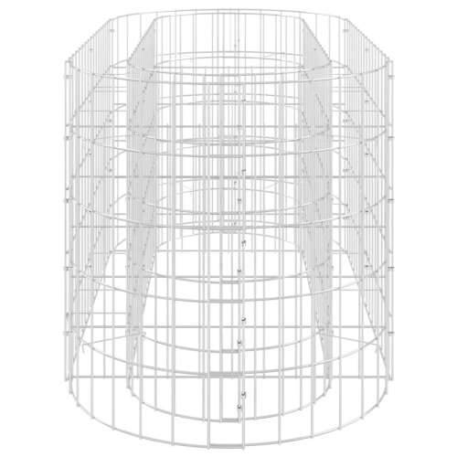 Gabionska povišena gredica od pocinčanog željeza 120x50x50 cm - 120 x 50 x 50 cm 1 Cijena