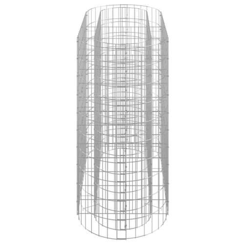 Gabionska povišena gredica od pocinčanog željeza 120x50x100 cm - 120 x 50 x 100 cm 1 Cijena