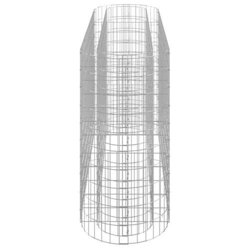Gabionska povišena gredica od pocinčanog željeza 190x50x100 cm - 190 x 50 x 100 cm 1 Cijena