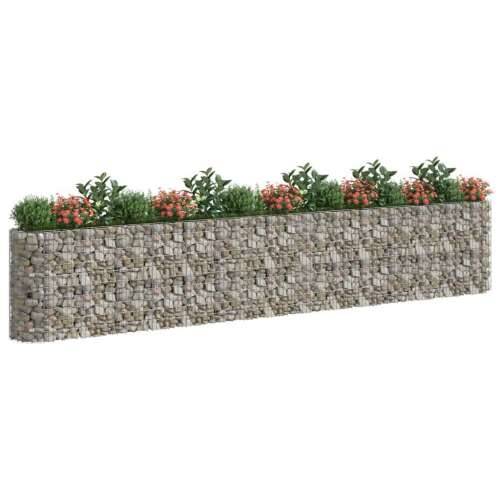 Gabionska povišena gredica od pocinčanog željeza 540x50x100 cm - 540 x 50 x 100 cm 1 Cijena