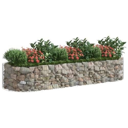 Gabionska povišena gredica od pocinčanog željeza 300x100x50 cm - 300 x 100 x 50 cm 1 Cijena