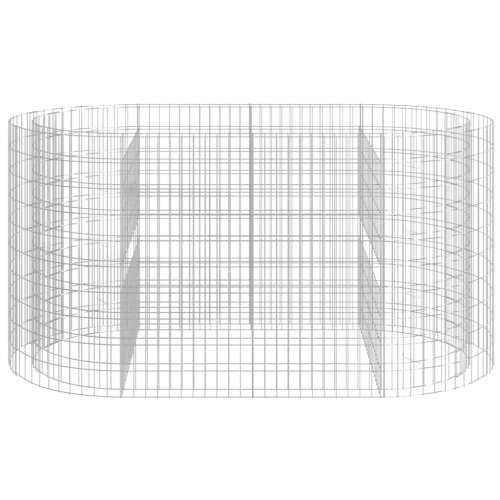 Gabionska povišena gredica od pocinčanog željeza 200x100x100 cm - 200 x 100 x 100 cm 1 Cijena
