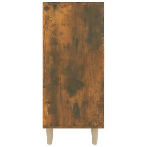 Komoda boja dimljenog hrasta 90 x 34 x 80 cm konstruirano drvo - Dimljeni hrast 1 Cijena