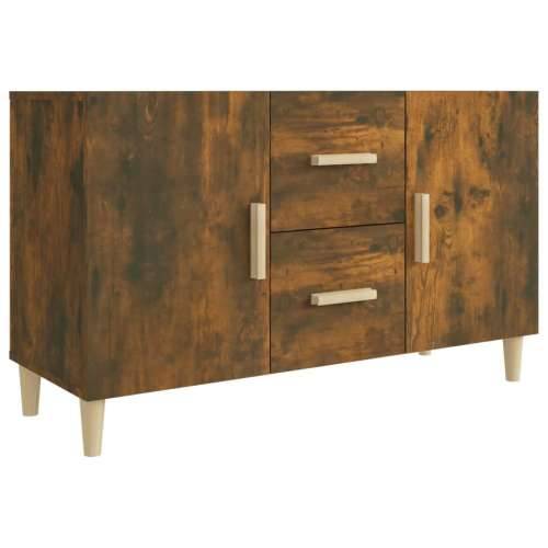 Komoda boja dimljenog hrasta 100 x 36 x 60 cm konstruirano drvo - Dimljeni hrast 1 Cijena