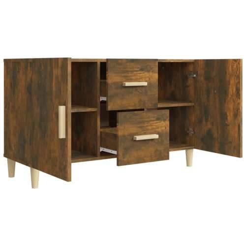 Komoda boja dimljenog hrasta 100 x 36 x 60 cm konstruirano drvo - Dimljeni hrast 1 Cijena