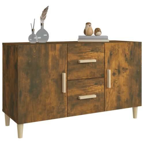 Komoda boja dimljenog hrasta 100 x 36 x 60 cm konstruirano drvo - Dimljeni hrast 1 Cijena