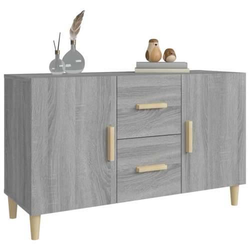 Komoda boja hrasta sonome 100 x 36 x 60 cm konstruirano drvo - Sivi hrast sonoma 1 Cijena