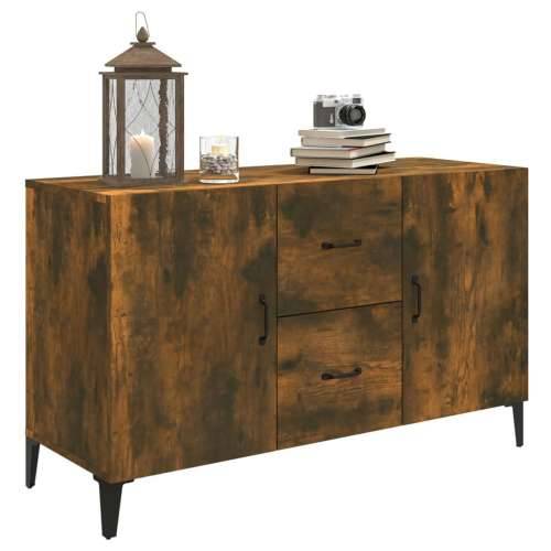 Komoda boja dimljenog hrasta 100 x 36 x 60 cm konstruirano drvo - Dimljeni hrast 1 Cijena