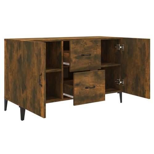 Komoda boja dimljenog hrasta 100 x 36 x 60 cm konstruirano drvo - Dimljeni hrast 1 Cijena
