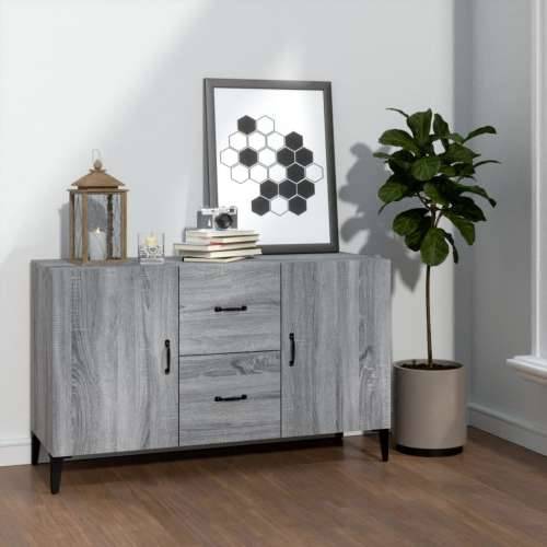 Komoda boja hrasta sonome 100 x 36 x 60 cm konstruirano drvo - Sivi hrast sonoma 1 Cijena