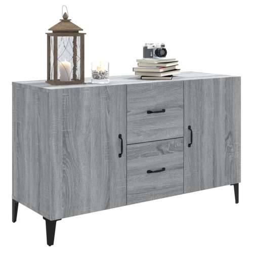 Komoda boja hrasta sonome 100 x 36 x 60 cm konstruirano drvo - Sivi hrast sonoma 1 Cijena