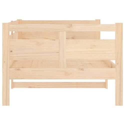 Dnevni ležaj od masivne borovine 90 x 200 cm - Prirodna 90 x 200 cm Cijena