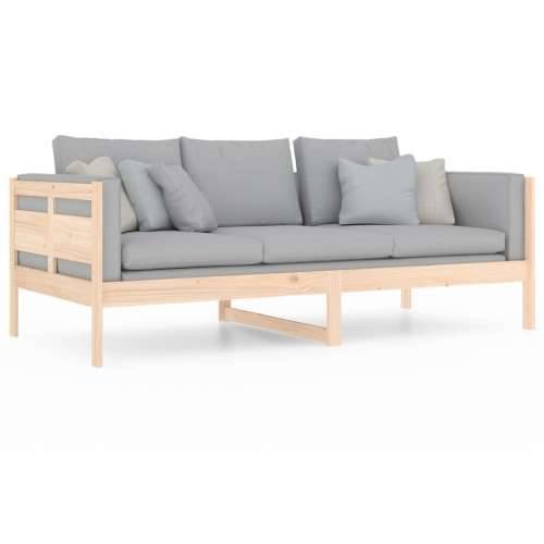 Dnevni ležaj od masivne borovine 90 x 200 cm - Prirodna 90 x 200 cm Cijena