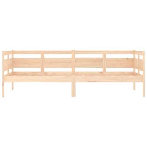 Dnevni ležaj od masivne borovine 80 x 200 cm - Prirodna 80 x 200 cm Cijena
