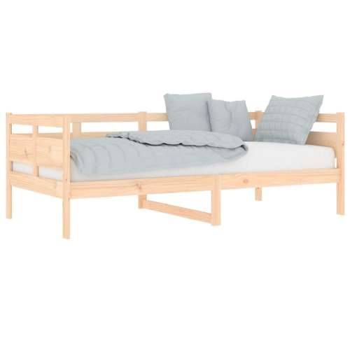Dnevni ležaj od masivne borovine 90 x 190 cm - Prirodna 90 x 190 cm Cijena