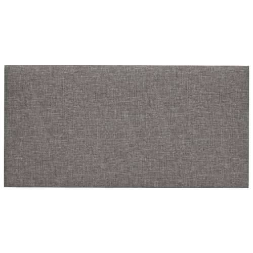 Zidne ploče od tkanine 12 kom svjetlosive 30 x 15 cm 0,54 m² - Svjetlosiva 30 x 15 cm 12 Pravokutno Cijena