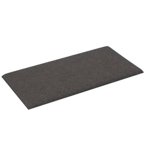 Zidne ploče od tkanine 12 kom tamnosive 30 x 15 cm 0,54 m² - Tamno siva 30 x 15 cm 12 Pravokutno Cijena