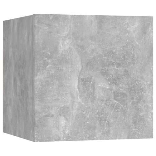 5-dijelni set TV ormarića siva boja betona konstruirano drvo - Beton siva 5 90 cm Cijena