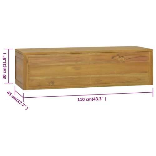 Zidni kupaonski ormarić 110 x 45 x30 cm od masivne tikovine 110 x 45 x 30 cm 1 Cijena
