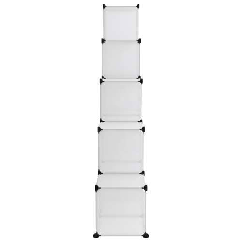 Kockasti organizator za pohranu s 15 kocki prozirni PP - *Transparent*an 155 x 32 x 153.5 cm 1 Cijena