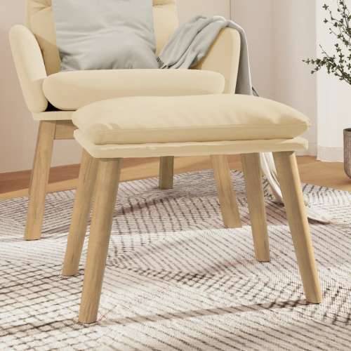 Tabure krem bijeli 45x29,5x35 cm baršunasti - Krema 1 Svjetlosmeđa Cijena